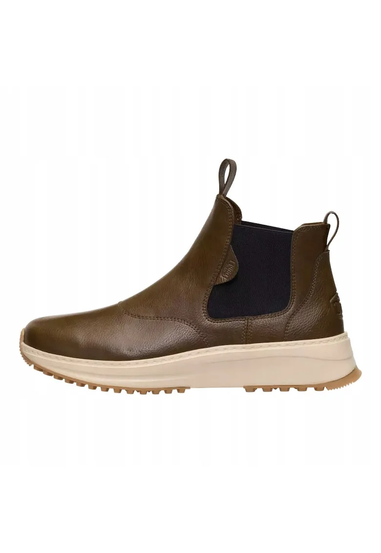 Ghete Chelsea de piele ecologica pentru Barbati, Classic Tahoe Chelsea, Maro, Maro