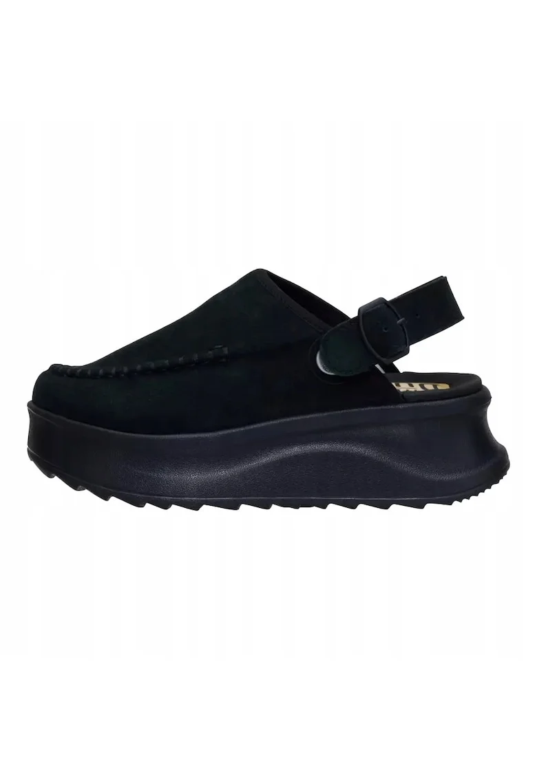 Saboti Femei  Delray Suede, Negru, Negru