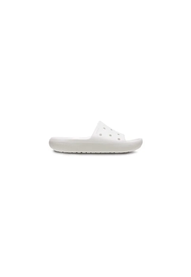 Papuci unisex  303811006, Sintetic, Alb, Alb