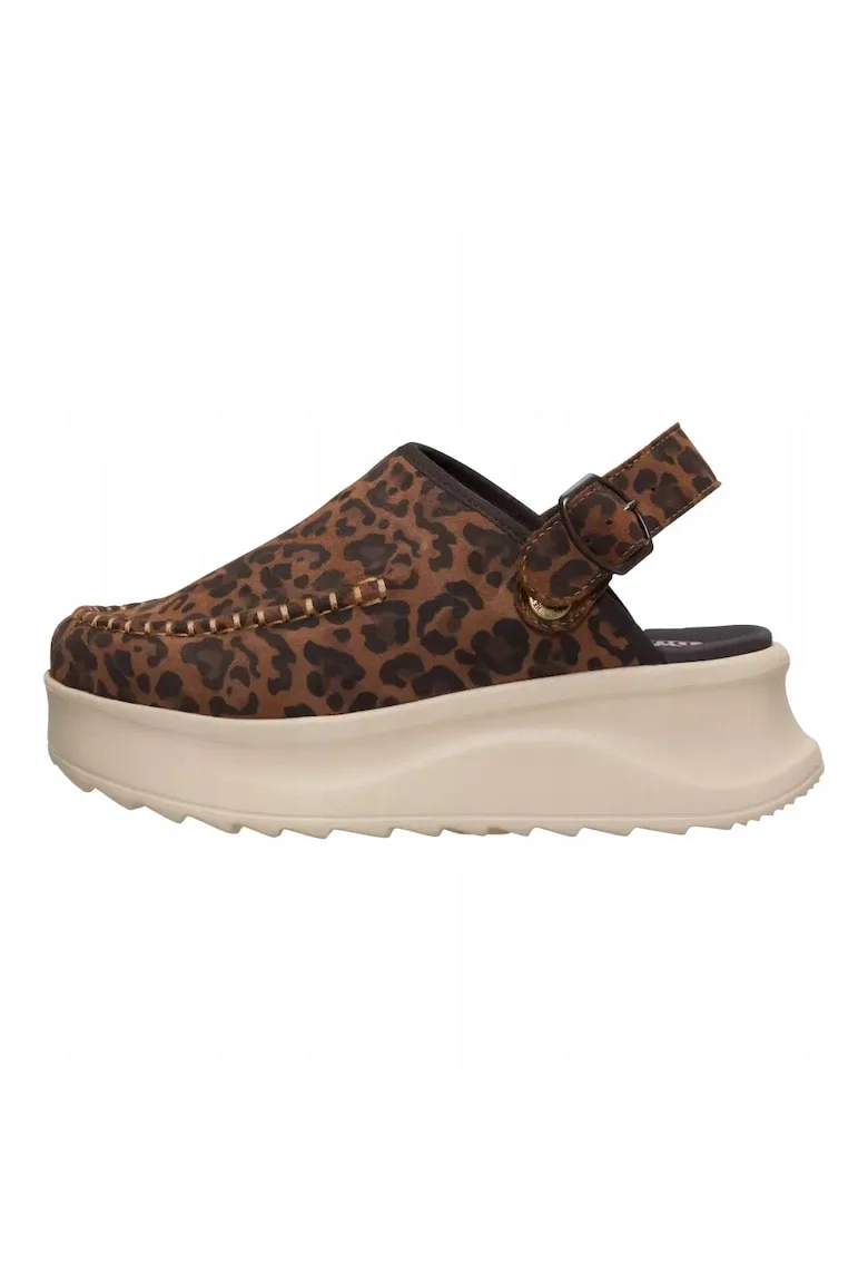 Saboti Femei  Delray Suede Maro, Maro
