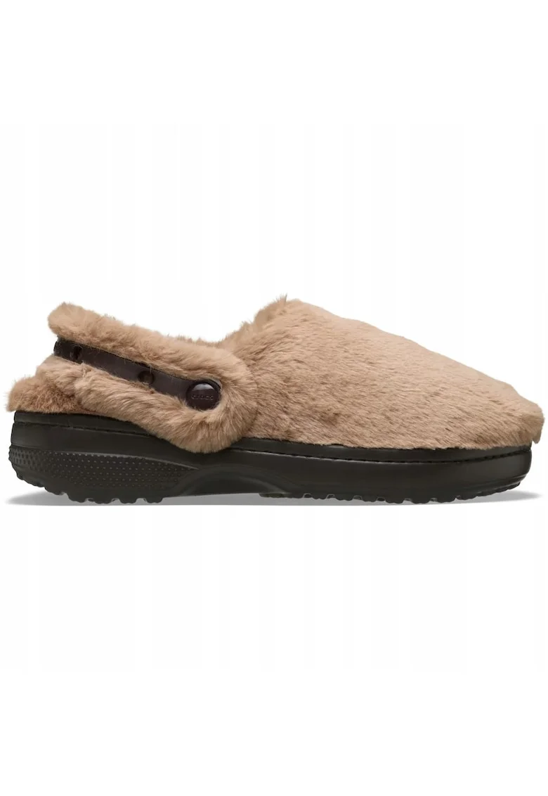 Papuci de casa calde pentru Femei, Classic Unfurgettable 211116 Clog, Maro,