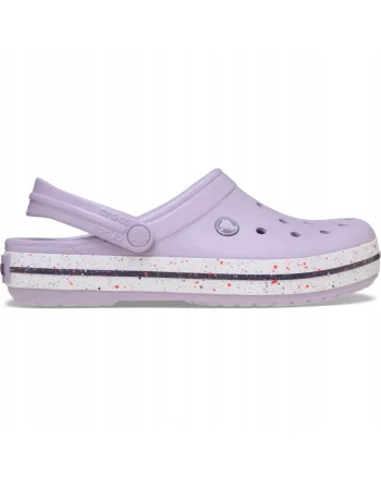 Saboti Barbati Spuma Croslite, Crocband Speckled Band 211621 Clog, Violet, Violet