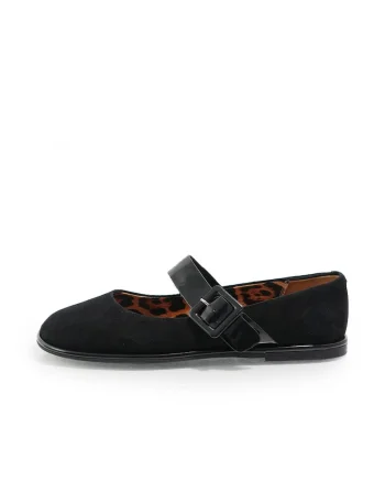 Pantofi  2501012 din piele naturala, Negru