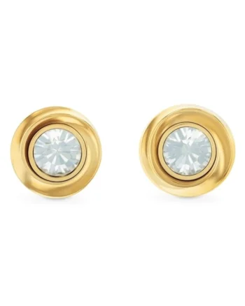 Cercei  stud cu cubic zirconia 35000772, Auriu