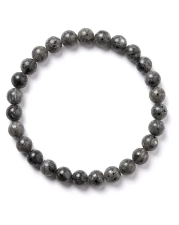 Bratara cu Pietre Semipretioase Naturale Labradorit de 6mm, elastica, unisex