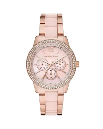 Ceas Dama,  Tibby 1009191180, Auriu rose/Roz