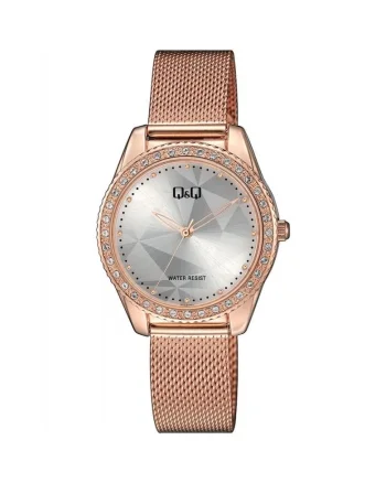 Ceas dama  QZ59J091Y Quartz Rose gold, Auriu rose