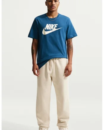 Tricou cu imprimeu logo Icon Futura, Alb murdar/Albastru