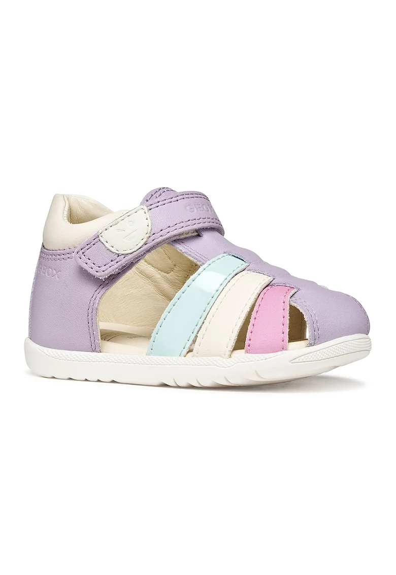 Sandale fisherman de piele Macchia, Lila/Roz