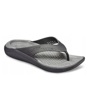 Papuci Flip-Flop Femei,  Literide Flip, Negru, Negru