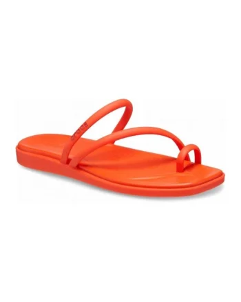 Slapi Femei,  Miami Toe Loop 209862 Sandal, Rosu, Rosu