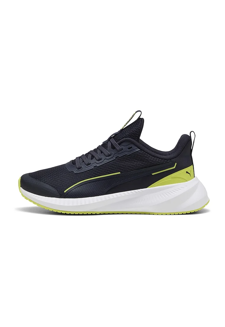 Pantofi sport Flyer Lite 3 de plasa cu logo, Albastru ultramarin/Verde lime