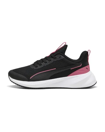 Pantofi sport Flyer Lite 3 de plasa cu logo, Negru/Roz