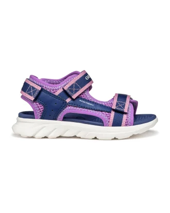 Sandale rezistente la apa cu velcro Airadyum, Lila/Bleumarin