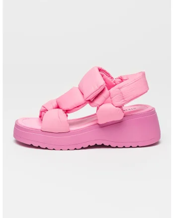 Sandale cu talpa wedge Jbonkers, Roz deschis