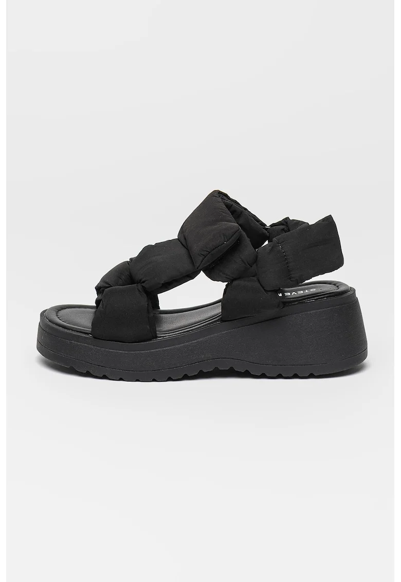 Sandale cu talpa wedge Jbonkers, Negru