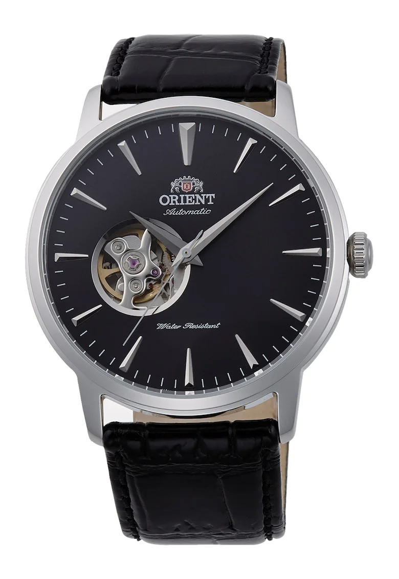 Ceas automatic de otel inoxidabil, Negru