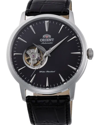 Ceas automatic de otel inoxidabil, Negru