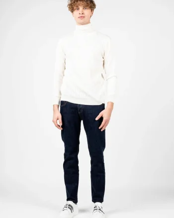 Blugi slim fit cu nasturi Lavo, 46