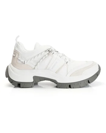 Pantofi sport cu insertii de piele,