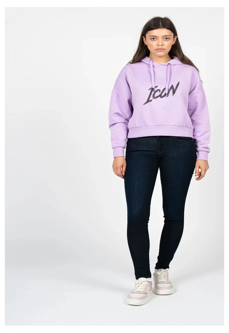 Blugi skinny cu talie inalta,