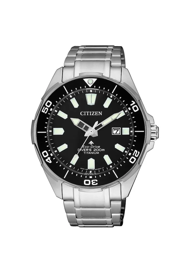 Ceas barbatesc  BN0200-81E Eco-Drive Super-Titanium Promaster 44mm, 20ATM, Argintiu