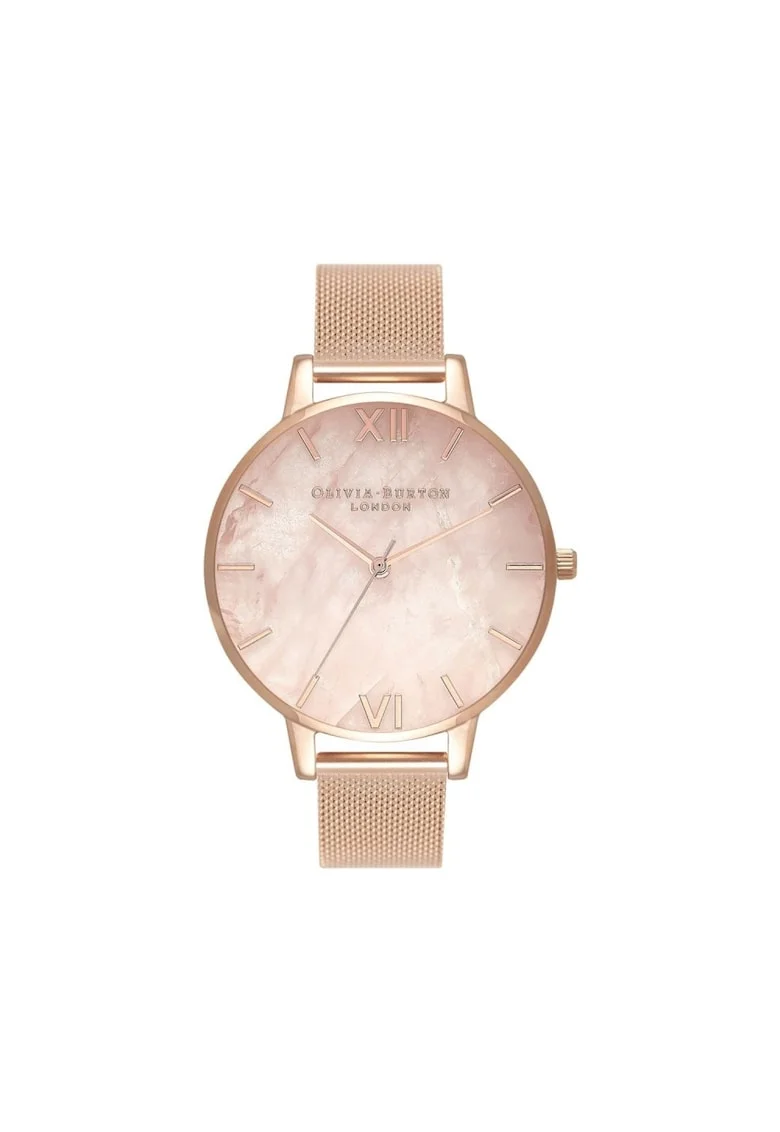 Ceas Dama,  Semi Precious OB16SP01, Roz