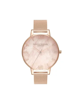 Ceas Dama,  Semi Precious OB16SP01, Roz
