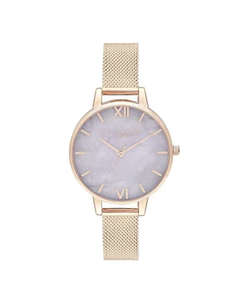 Ceas Dama,  Semi Precious OB16SP16, Auriu