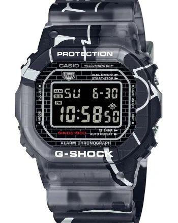 Ceas digital unisex G-Shock, Gri inchis