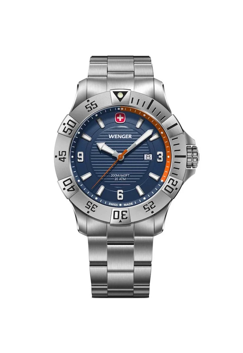 Ceas barbatesc  01.0641.141, Quartz, 43mm, 20ATM