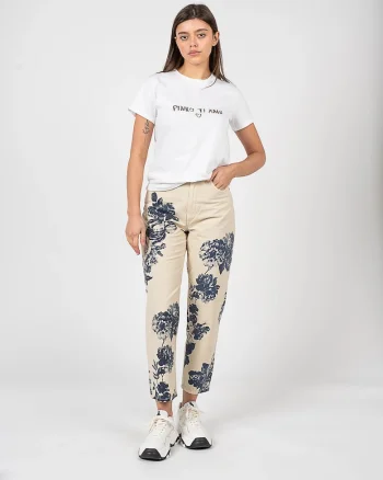 , Maddie Pantaloni cu imprimeu floral,