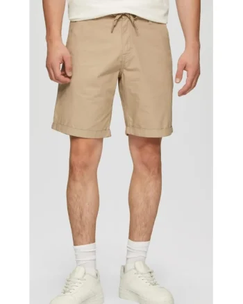 Q/S by s.Oliver Pantaloni scurti barbati chino, Jhon cu croiala Regular fit si talie medie
