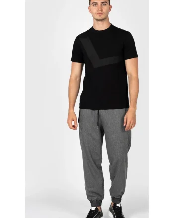 Pantaloni cu snur in talie, 48