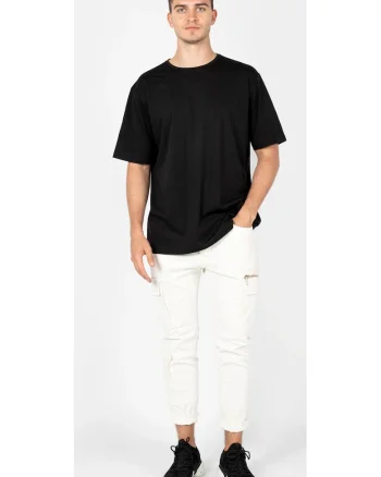 Pantaloni slim fit crop, XL
