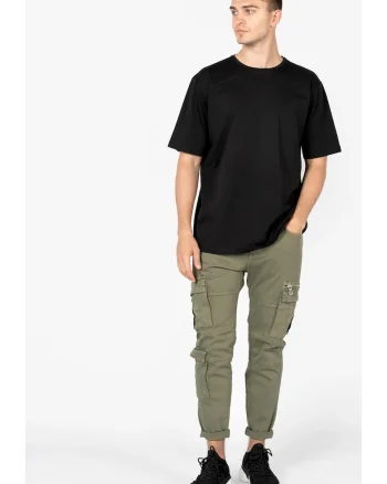 Pantaloni cargo crop, XL