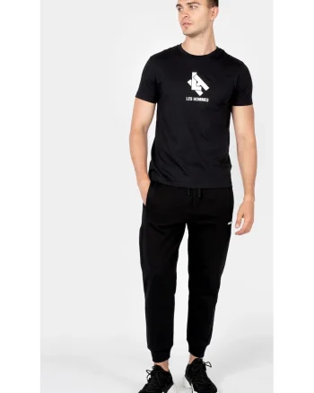 Tricou cu logo contrastant,