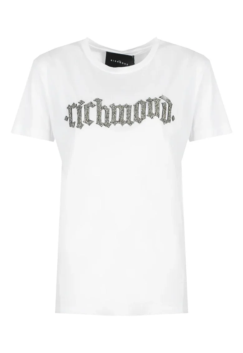 Tricou cu aplicatii cu strasuri,