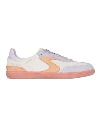 Pantofi sport din piele Hotshot, Portocaliu persan/Lila/Alb murdar