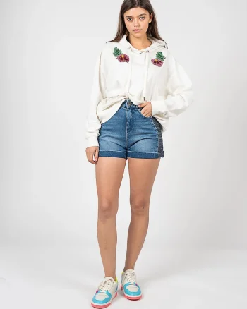 Pantaloni scurti din denim Dotta,