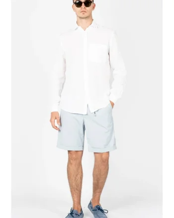 Pantaloni Chino scurti cu tiv pliabil,