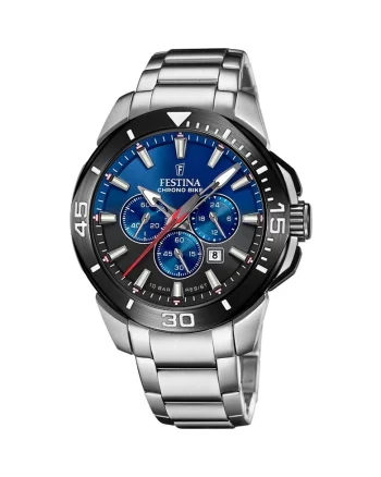 Ceas barbatesc  F20641/C Quartz Argintiu