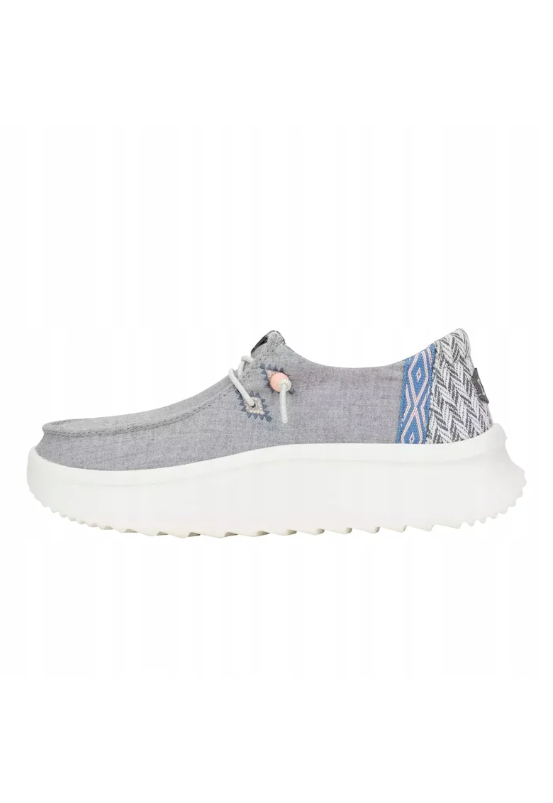 WENDY PEAK CHAMBRAY WOVEN 41946, Gri
