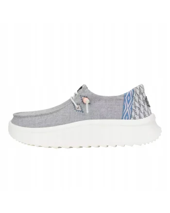 WENDY PEAK CHAMBRAY WOVEN 41946, Gri