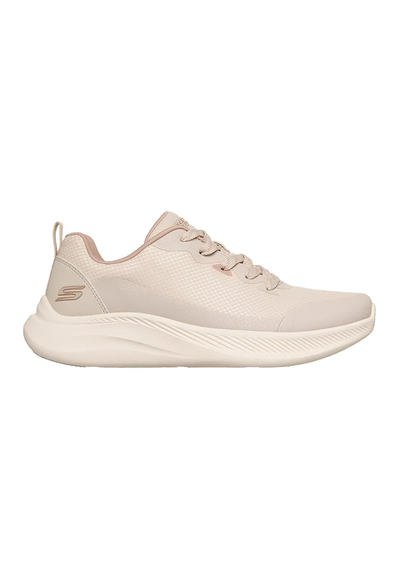 Pantofi sport din material textil Bobs Mode Flex, Crem