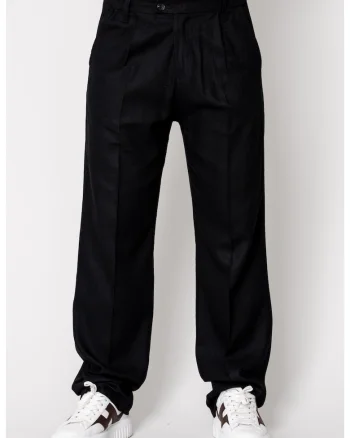 Pantaloni lung din IN Black 16531, Negru