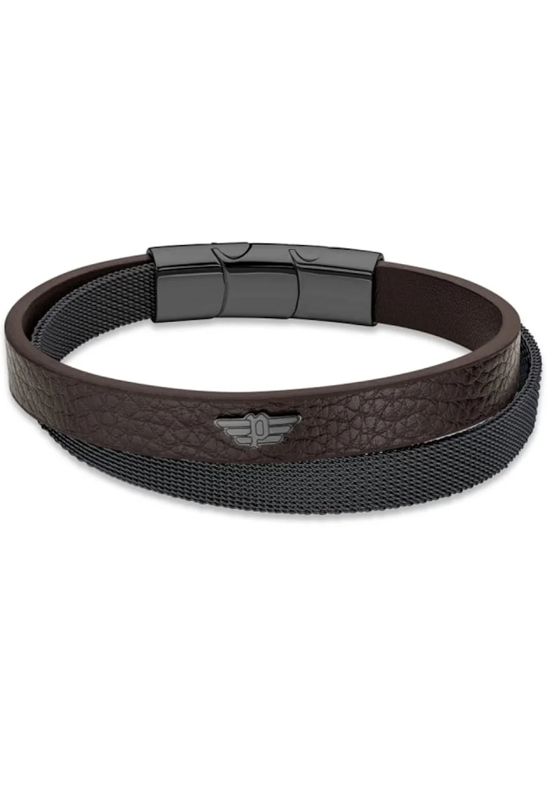 Bratara  Hardware PEAGB2119613, Negru, Maro