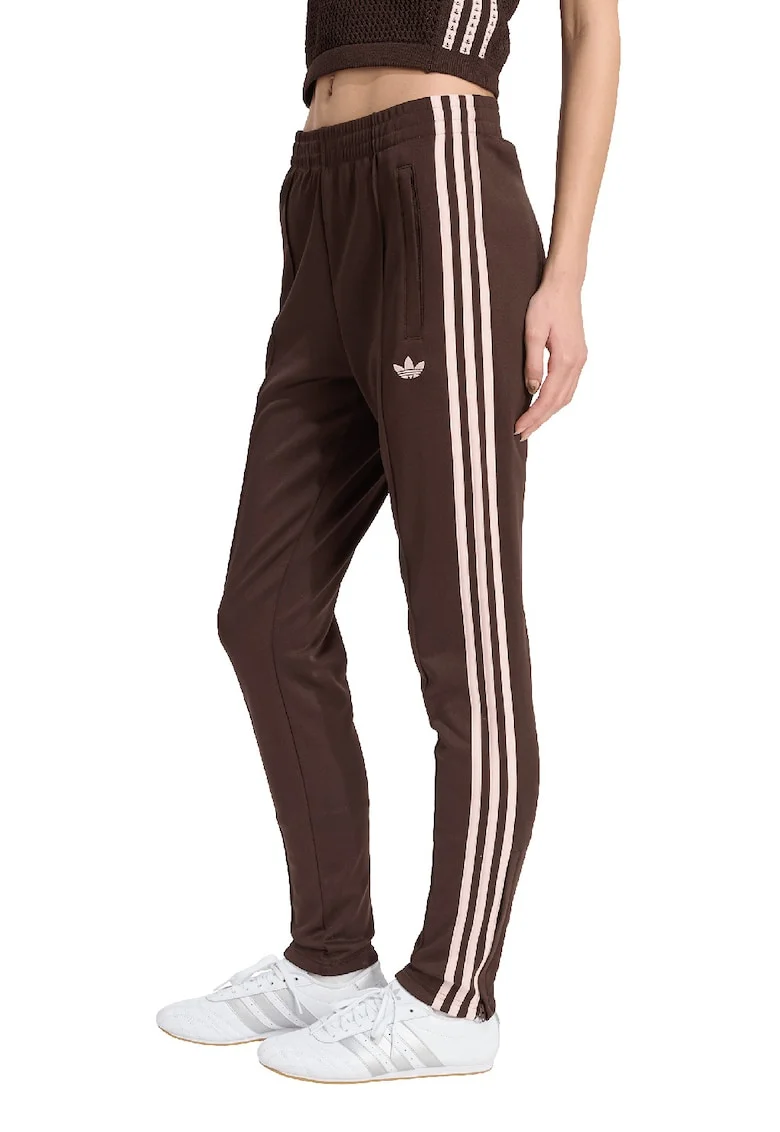 Pantaloni de trening slim fit cu logo