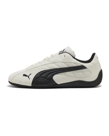 Pantofi sport Speedcat de piele, Alb fildes/Negru