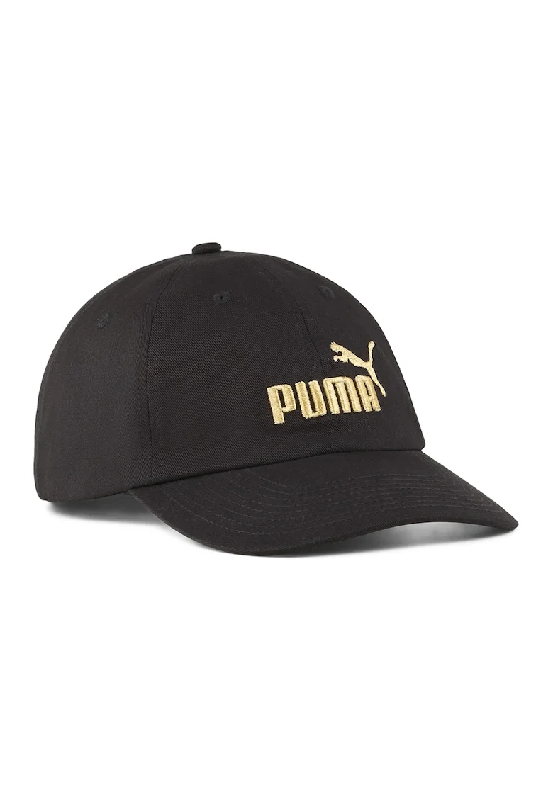 Sapca unisex cu logo Essentials, Auriu, Negru